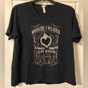 House of Blues Las Vegas Graphic T-Shirt. XXL